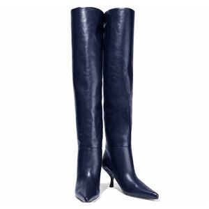 The Row Bourgeoise Boots 40.5 Navy